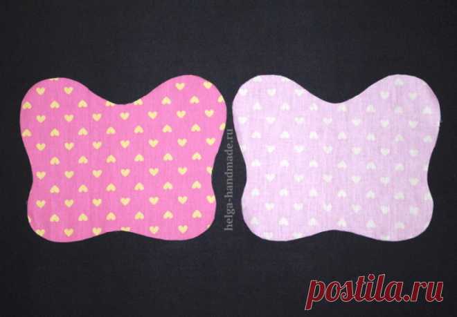 Подушки для новорожденных своими руками