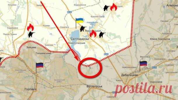 Украинский шок: ТВ показало «яростный бой под Дебальцево» с участием морпехов США