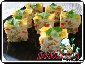 Куриный террин с овощами - кулинарный рецепт