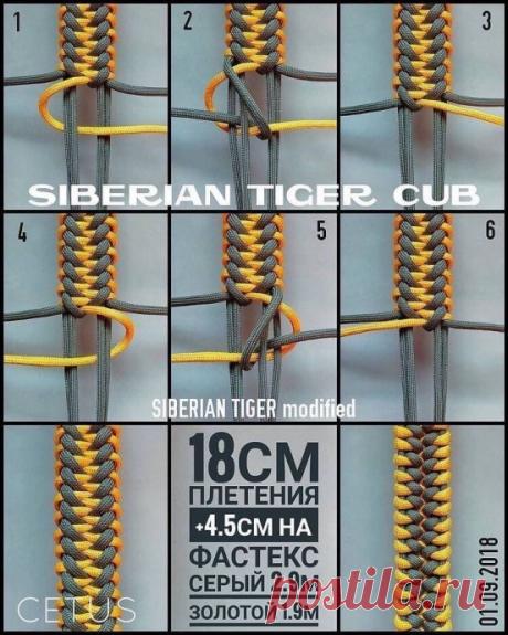 Плетение в технике макраме из паракорда