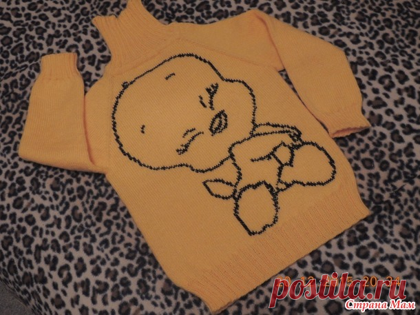 Свитер "Tweety" - Вязание для детей - Страна Мам