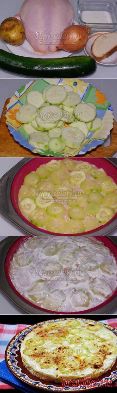 Диетический террин из курицы с кабачками цукини. Рецепт с пошаговыми фото