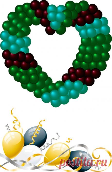 Клипарт"Воздушные шарики"