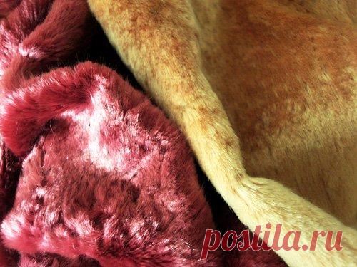 Подготовка плюша перед раскройкой - kotozebra