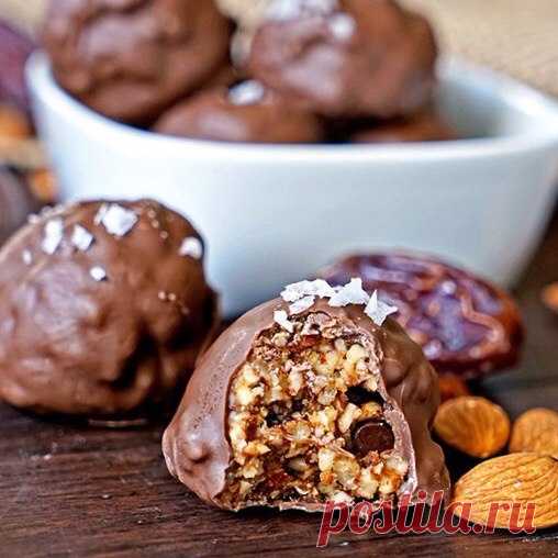 Cacao Tree - Рецепт - Шоколадно-ореховые конфеты