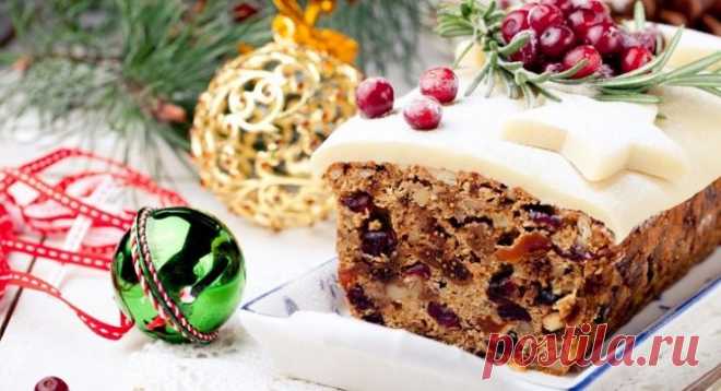 Как испечь вкусный английский рождественский кекс