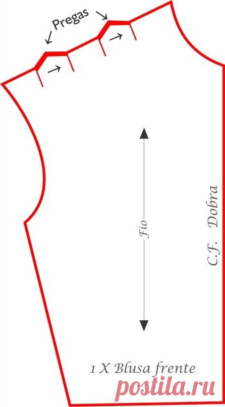Платье. Выкройка.