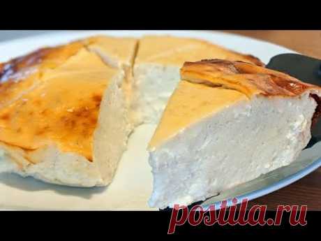 Вкусный крем-торт! / 5 ингредиентов / Апельсин и йогурт / Без муки / Простой рецепт👍🔝