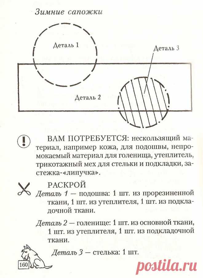 Сапожки для померанца
