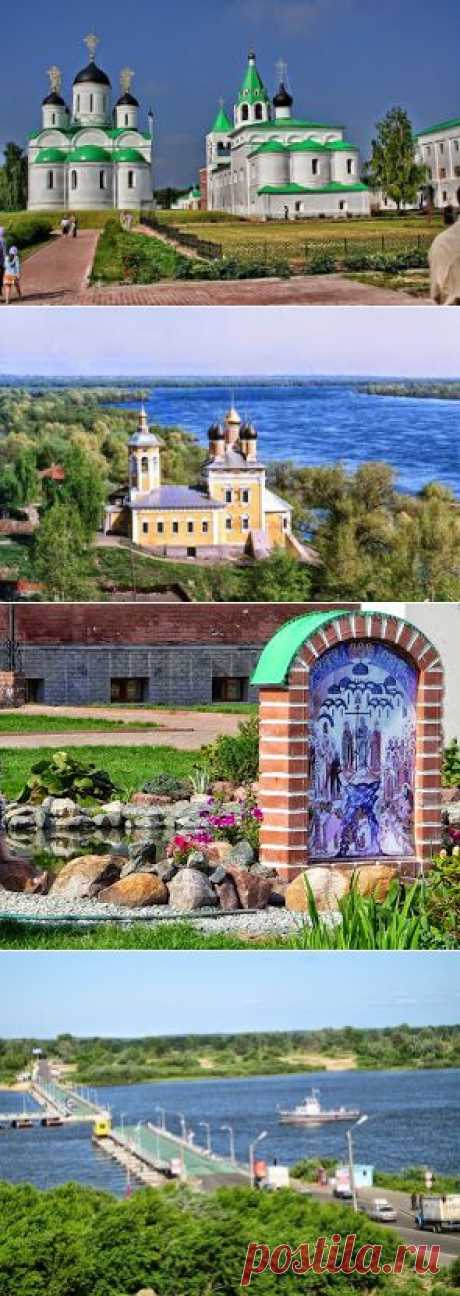 1 Attractions Murom
1.1 Attractions
1.1.1 The historical center of the city of Murom - Moscow street
1.1.2 The area of the 1100th anniversary of Murom
1.1.3 Square Ermakova
1.1.4 Oka Park Murom
1.1.5 Area peasant (Trinity Square)
1.1.6 Victory Square
1.1.7 The bridge across the Oka River
1.1.8 Quay Oka Murom