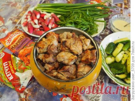 Мясо + чесночный маринад - и Ваш мужчина будет рад!
