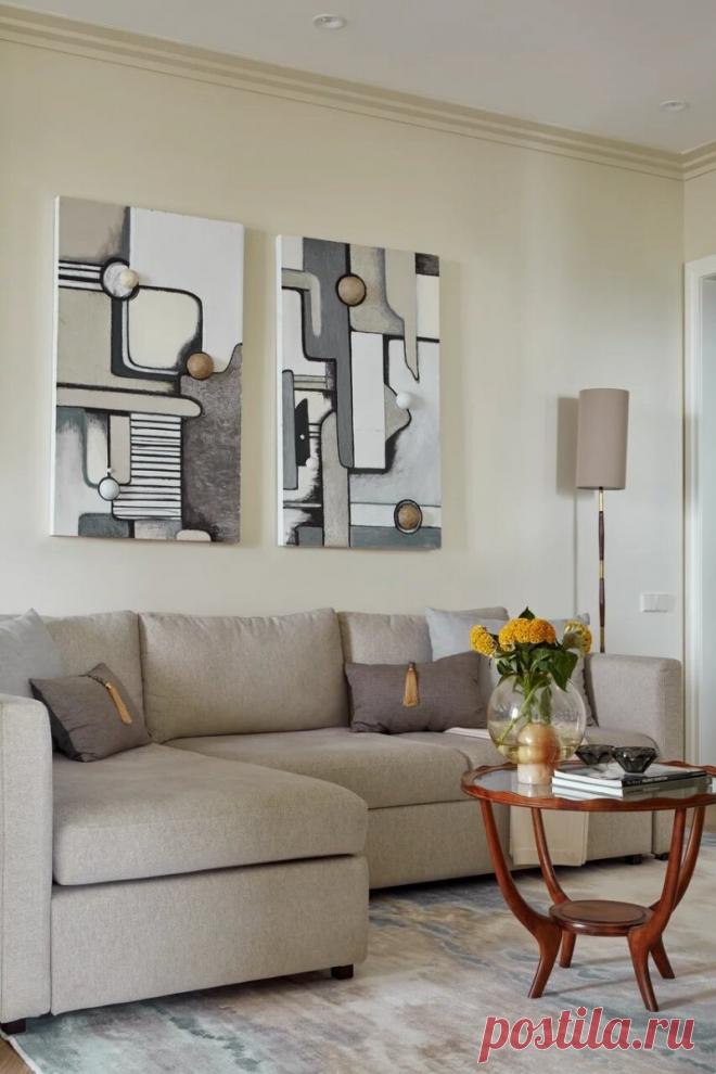 Вдохновляющие идеи для размещения картин | Роскошь и уют
