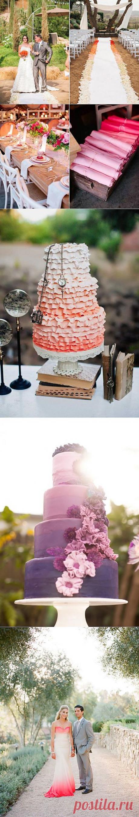 Омбре эффект