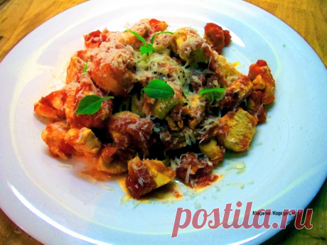 Полезный итальянский ужин за 15 мин