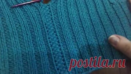 Соединяем детали вязаных изделий крючком. МК Светланы Заец  -- Knitting for Beginners