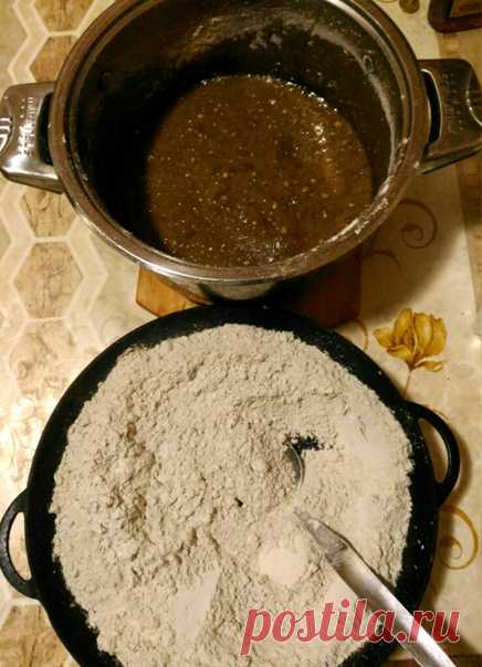 Рецепт пряничного теста