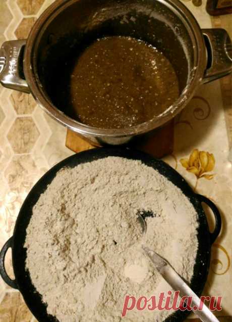 Рецепт пряничного теста