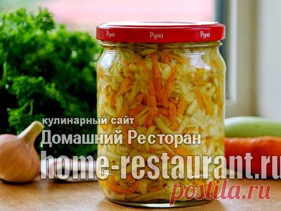 Салат загадка из кабачков рецепт. Салат из кабачков 
