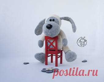 Dog- knitting pattern (knitted round). Dog- knitting pattern (knitted round). Amigurumi dog - Edit Listing - Etsy