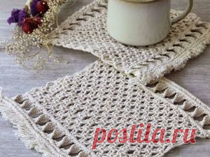 Полезные подарки в стиле макраме - Ярмарка Мастеров - ручная работа, handmade