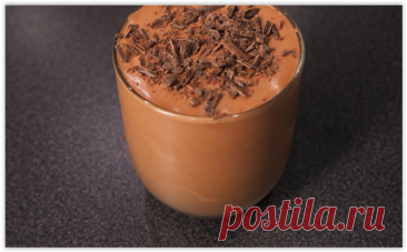 Шоколадный мусс за 5 минут всего из 2-х ингредиентов!