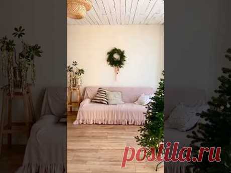 Новогодний венок своими руками (просто) #новогоднийдекор #новогодниеидеи #diy #своимируками