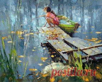 В лучших традициях импрессионизма - щедрое и красочное творчество Алексея Зайцева