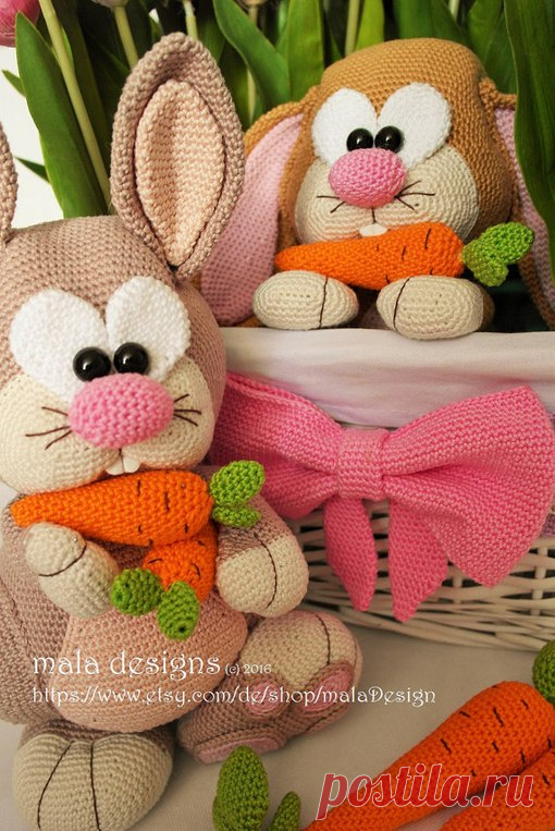 Вязаные игрушки-AmiToys  Hand made