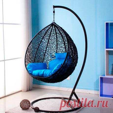 Купить подвесное кресло "Мери" из ротанга