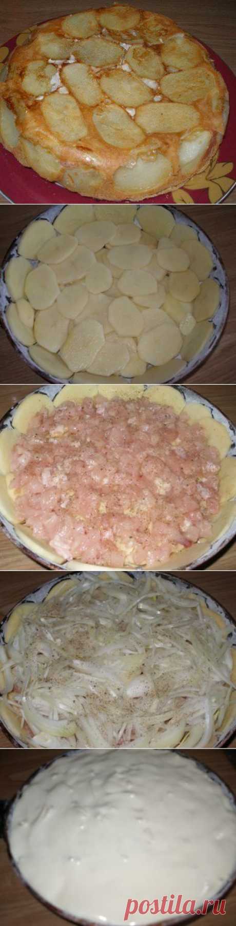 Сытный пирог - это потрясающе!
