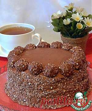 Торт "Ferrero rocher" - кулинарный рецепт