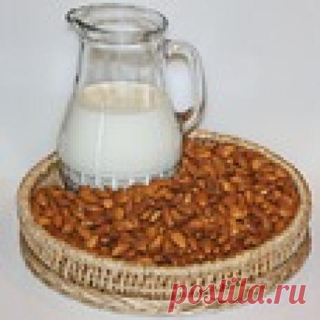 Миндальное молоко и сливки Кулинарный рецепт