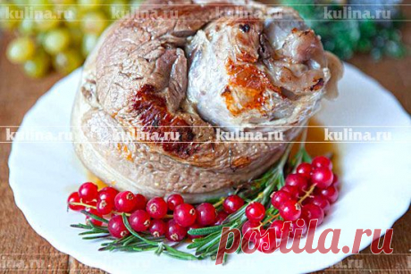 Рулька в мультиварке – рецепт приготовления с фото от Kulina.Ru
