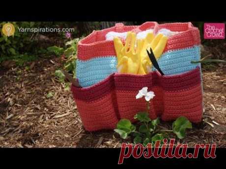 How to Crochet Garden Tote Bag: Updated Version
