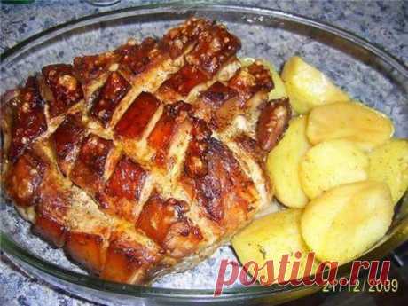 Мясо в маринаде из черного чая | Банк кулинарных рецептов