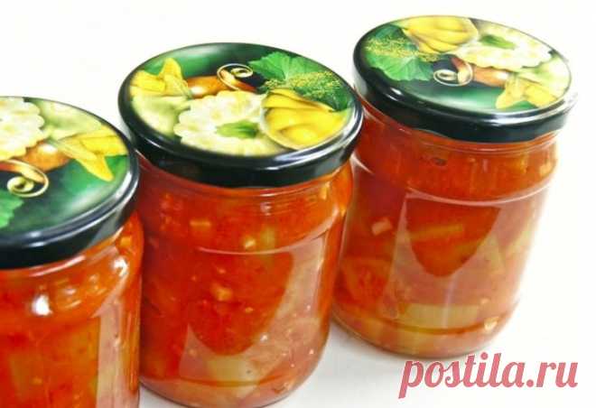 Кабачки, жареные в томатном соусе, на зиму - пошаговый кулинарный рецепт на Повар.ру