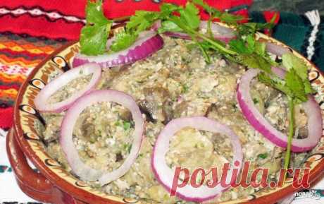 Пхали из баклажанов - пошаговый рецепт с фото на Повар.ру