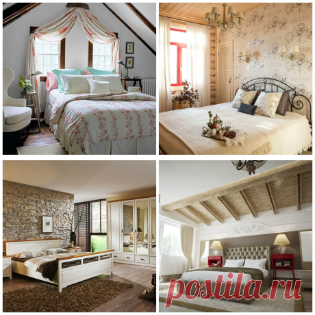 Country style bedroom: characteristics and features of country bedroom