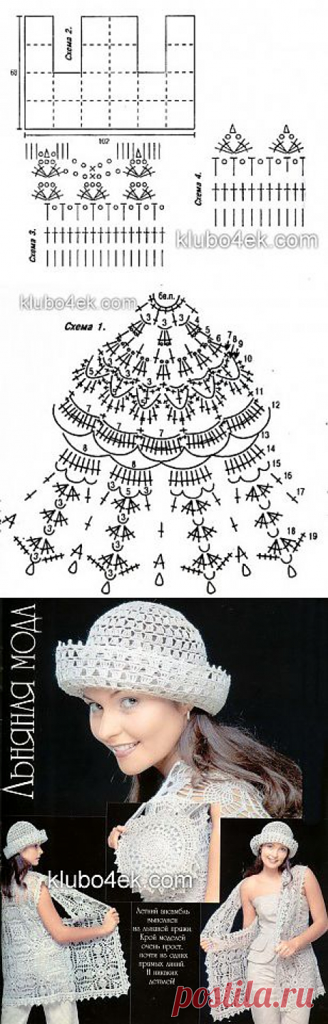 Вязание на лето — летний ансамбль