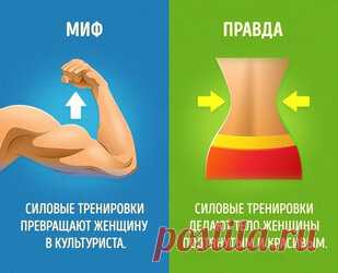 10 мифов о фитнесе, которые одурачили наш разум  Будем разбираться!  О, как=)