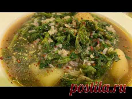 Крапивный суп для постного питания | Nettle soup | Եղինջով ապուր