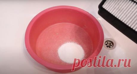 Воздушный фильтр как новый. Простой способ восстановления изделия своими руками