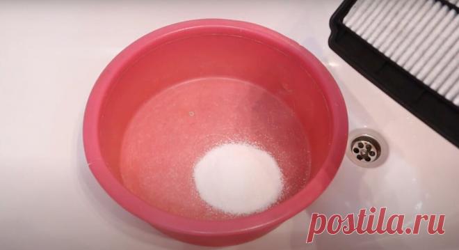 Воздушный фильтр как новый. Простой способ восстановления изделия своими руками