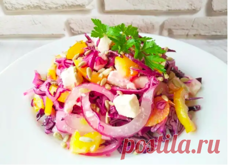 Новый салат из капусты, у этого салата нет конкурентов, очень вкусный