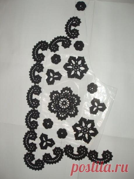 Иногда я тут живу... - Разбор ошибок в раскладке мотивов для жилета.