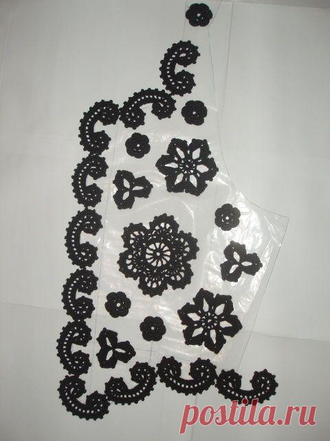 Иногда я тут живу... - Разбор ошибок в раскладке мотивов для жилета.