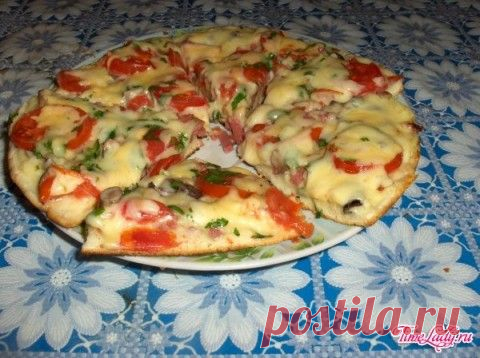 Как быстро приготовить вкусную пиццу