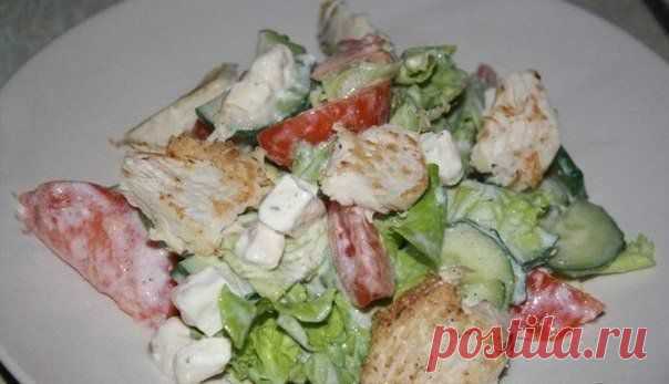 Хрустящий салат Для дам и кавалеров / Здоровый аппетит