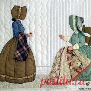 Красивейшие аппликации из ткани. Шаблоны и схемы - МирТесен