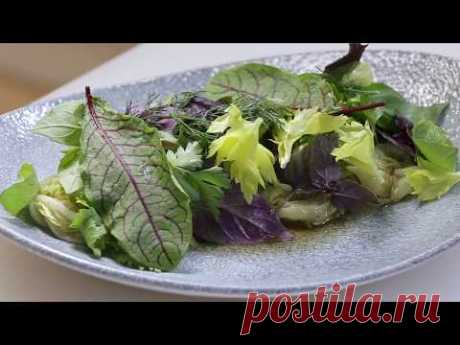 Теплый жареный салат. Китайская капуста. Азиатская кухня.